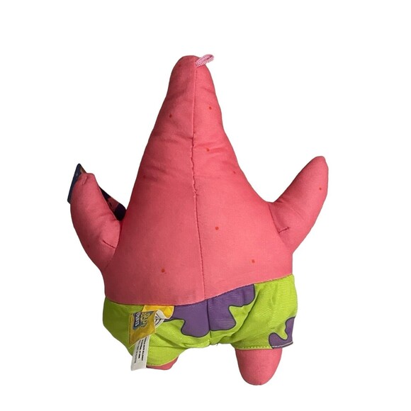 SpongeBob SquarePants Patrick Star 10" Stuffed Animal Plush Toy With Tag - Picture 3 of 13